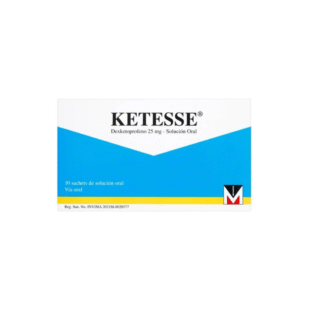 KETESSE 25 MG SOLU.ORAL 10 SACHETS 10 ML