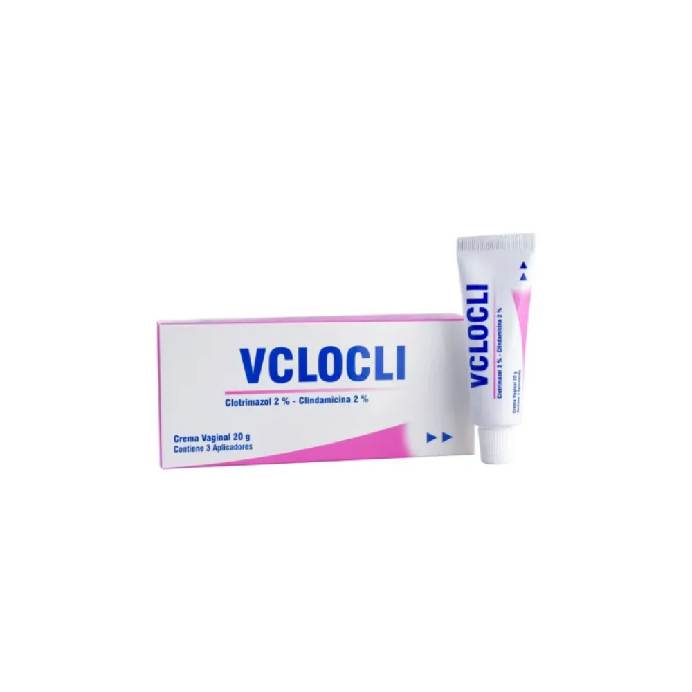 VCLOCLI CREMA VAGINAL 20G CLOTRIMAZOL 2%- CLINDAMICINA 2%