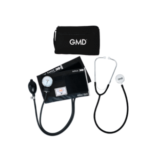 KIT TENSIOMETRO Y FONENDOSCOPIO RAPPAPORT NEGRO