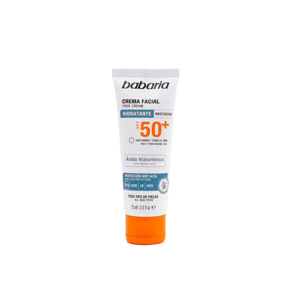 CREMA BABARIA ACI.HIALURONIC SPF50+75 ML