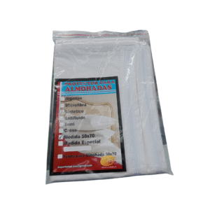 PROTECTOR ALMOHADA SINTETICO 50CM X 70CM