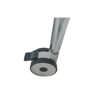 RUEDA DE 3 PARA SILLA SANITARIA  CON BLOQUEO