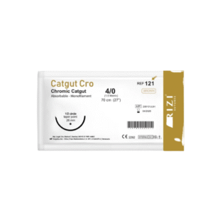 SUTURA ABSORBIBLE CHROMIC N°4/0