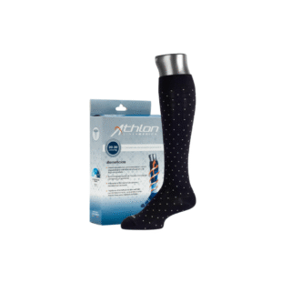 MEDIA CALCETIN ATHLON CP 20-30 TALLA (9-11) CMO202 NEGRO-PUNTO