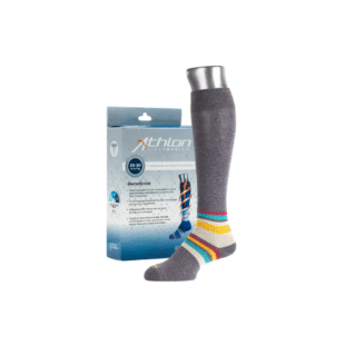 MEDIA CALCETIN ATHLON CP 20-30 TALLA (9-11) CMO203 GRIS CARBON