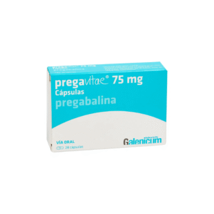 PREGAVITAE 75MG 28 CAPSULAS PREGABALINA GALENICUM