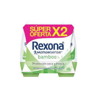 2 DTE.REXONA ROL. BAMBOO 50 ML S.O. M