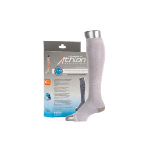 MEDIA CALCETIN ATHLON CP 20-30 TALLA (8-10) CDL300 NEGRO