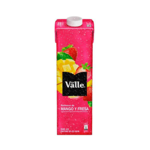 JUGO DEL VALLE FRUTAL MANGO Y FRESA 946 ML